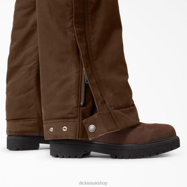 DuraTech Renegade FLEX Insulated Bib Overalls Men Dickies Timber Brown (TB) 88T841441 Apparel