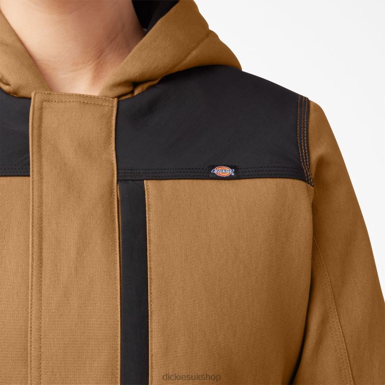 DuraTech Renegade Insulated Jacket Women Dickies Brown Duck (BD) 88T842371 Apparel