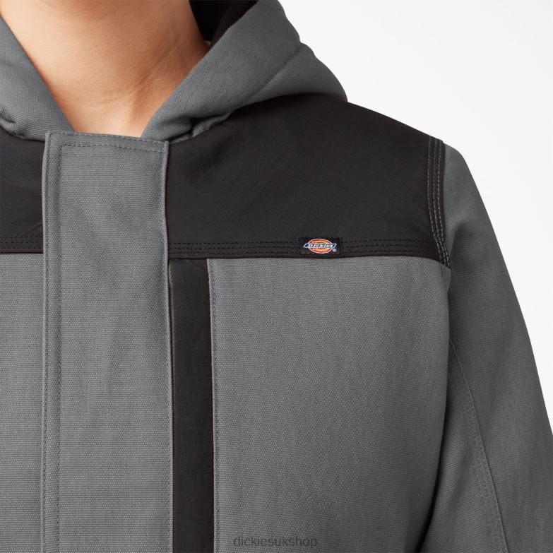 DuraTech Renegade Insulated Jacket Women Dickies Gray (GY) 88T842373 Apparel