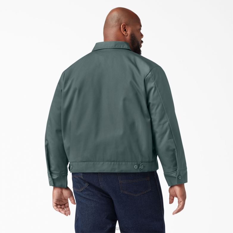 Insulated Eisenhower Jacket Men Dickies Lincoln Green (LN) 88T84969 Apparel