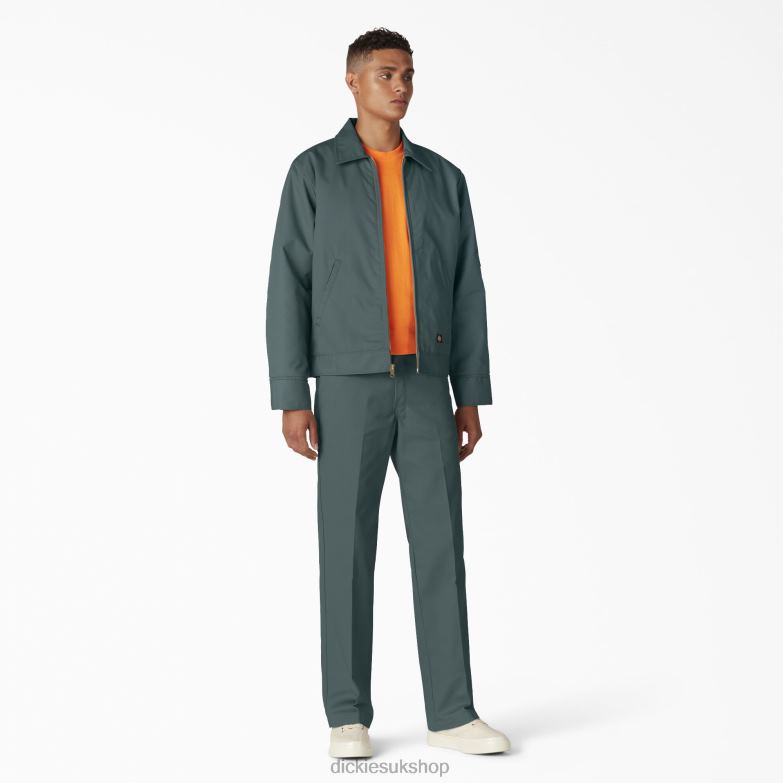 Insulated Eisenhower Jacket Men Dickies Lincoln Green (LN) 88T84969 Apparel