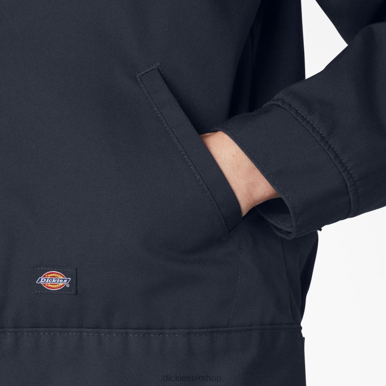 Insulated Eisenhower Jacket Women Dickies Dark Navy (ASN) 88T841539 Apparel