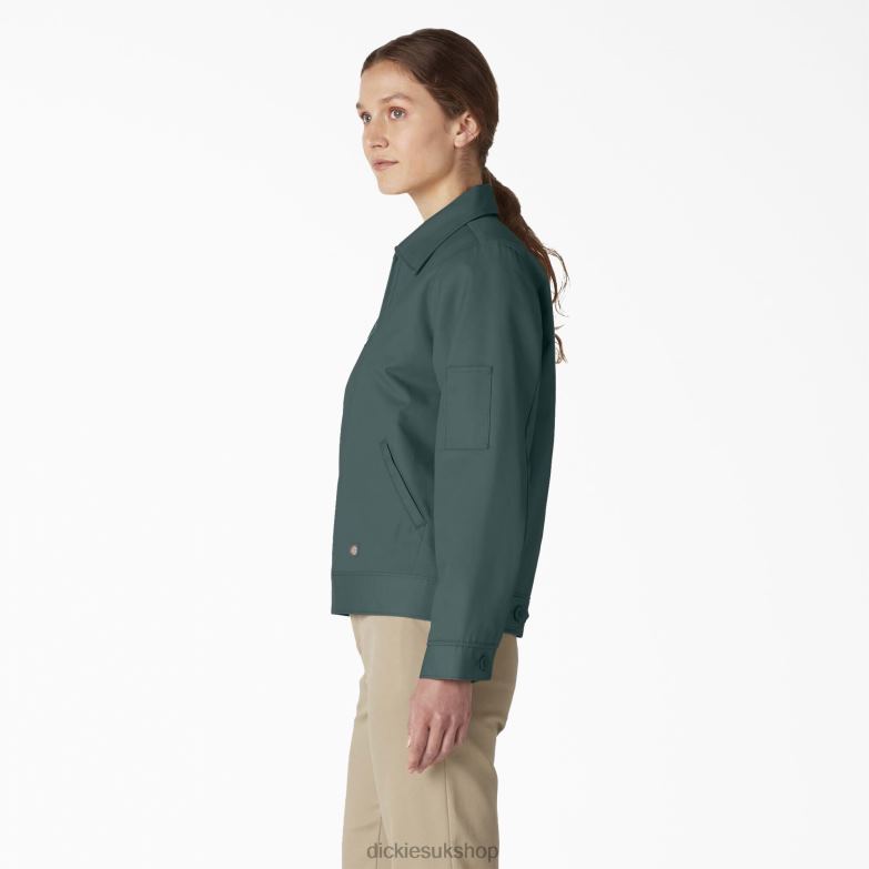 Insulated Eisenhower Jacket Women Dickies Lincoln Green (LSO) 88T841542 Apparel