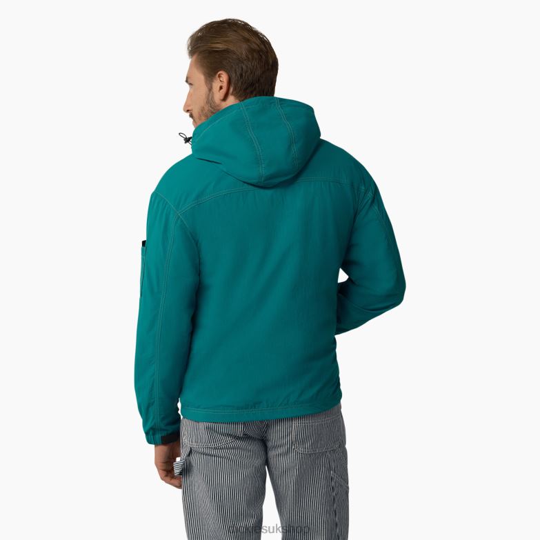 Jackson Windbreaker Jacket Men Dickies Deep Lake (DL2) 88T841028 Apparel