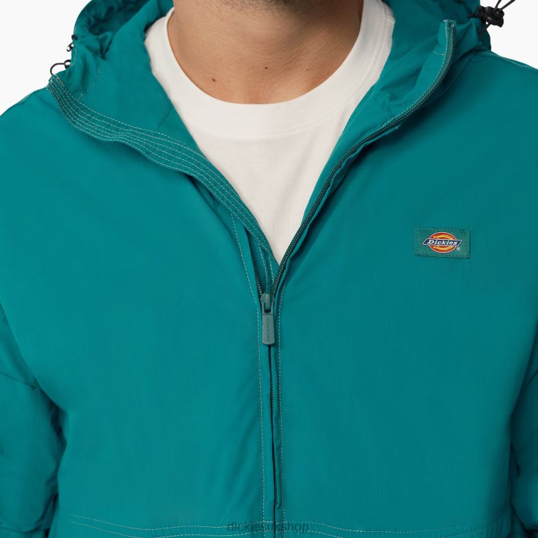 Jackson Windbreaker Jacket Men Dickies Deep Lake (DL2) 88T841028 Apparel