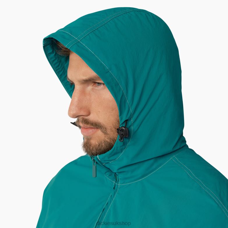 Jackson Windbreaker Jacket Men Dickies Deep Lake (DL2) 88T841028 Apparel