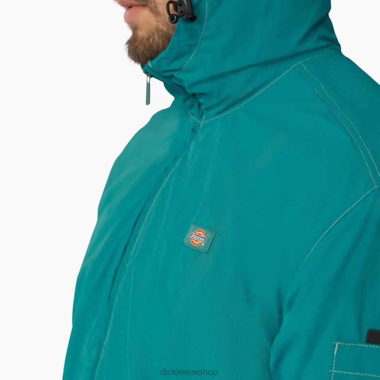 Jackson Windbreaker Jacket Men Dickies Deep Lake (DL2) 88T841028 Apparel