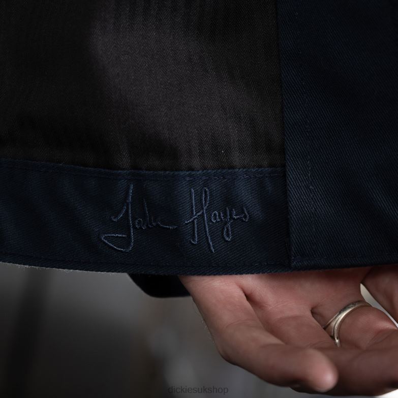 Jake Hayes Stonewashed Eisenhower Jacket Men Dickies Stonewashed Ink Navy (SIK) 88T84988 Apparel