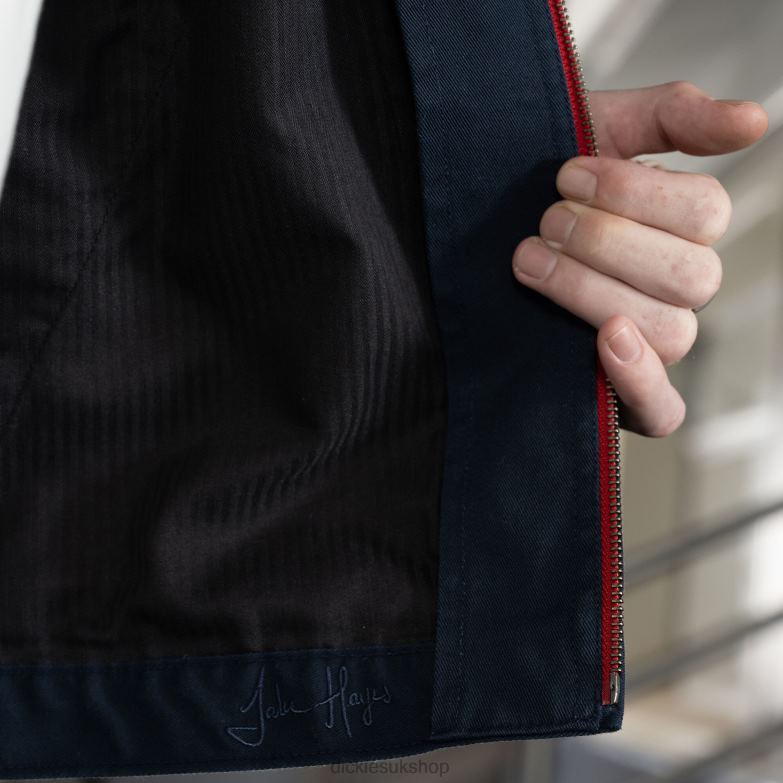 Jake Hayes Stonewashed Eisenhower Jacket Men Dickies Stonewashed Ink Navy (SIK) 88T84988 Apparel