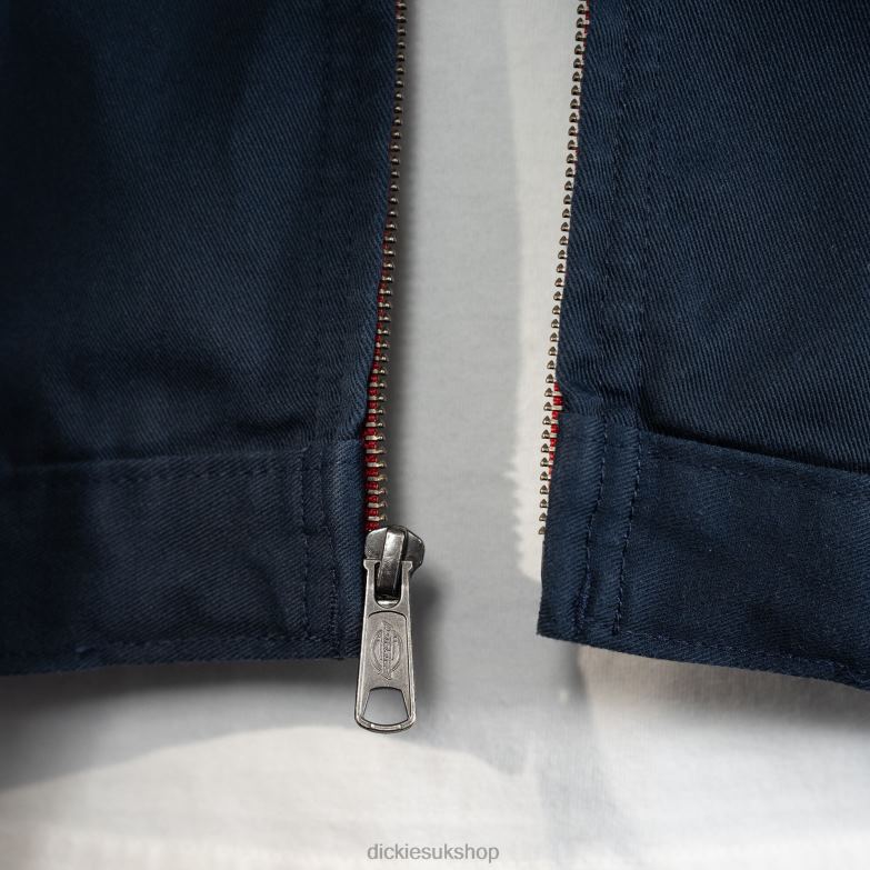Jake Hayes Stonewashed Eisenhower Jacket Men Dickies Stonewashed Ink Navy (SIK) 88T84988 Apparel