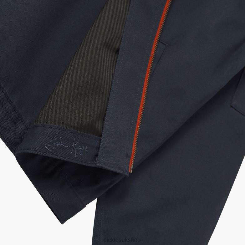 Jake Hayes Stonewashed Eisenhower Jacket Men Dickies Stonewashed Ink Navy (SIK) 88T84988 Apparel