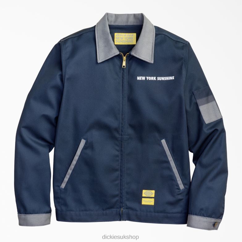 New York Sunshine Sun Dyed in Texas Install Team Eisenhower Jacket Men Dickies Regular 88T841173 Apparel