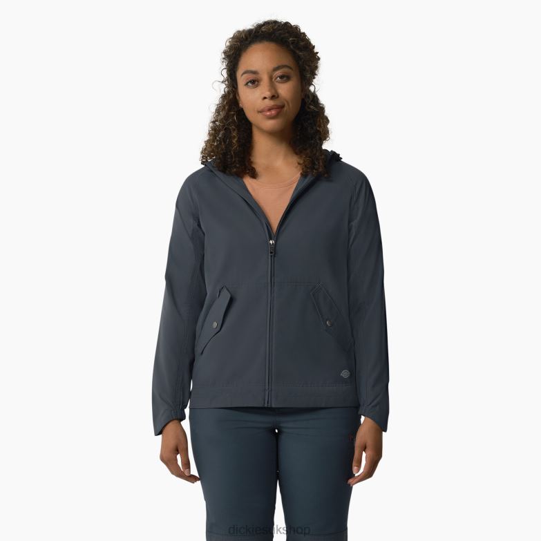 Performance Hooded Jacket Women Dickies Airforce Blue (AF) 88T842378 Apparel