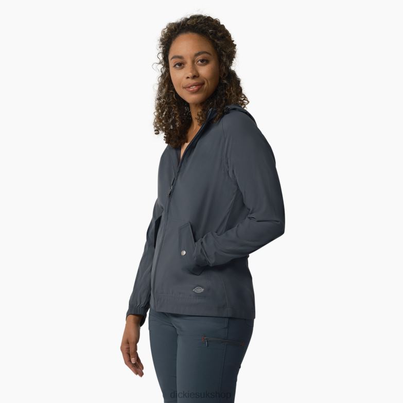 Performance Hooded Jacket Women Dickies Airforce Blue (AF) 88T842378 Apparel