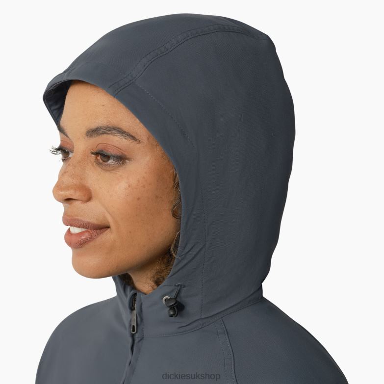 Performance Hooded Jacket Women Dickies Airforce Blue (AF) 88T842378 Apparel