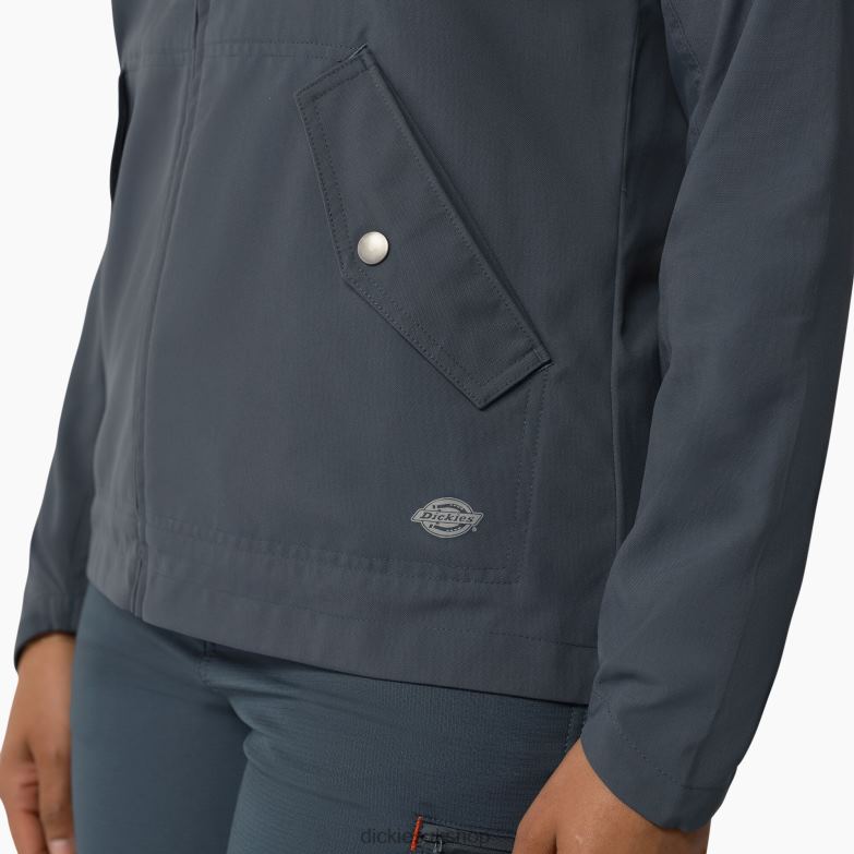 Performance Hooded Jacket Women Dickies Airforce Blue (AF) 88T842378 Apparel