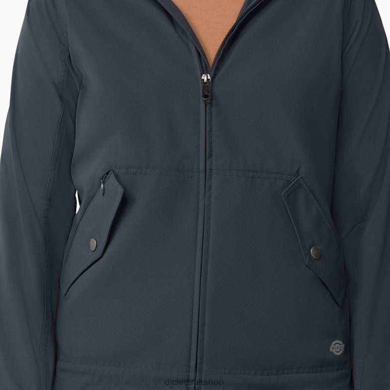 Performance Hooded Jacket Women Dickies Airforce Blue (AF) 88T842378 Apparel