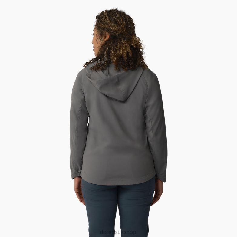 Performance Hooded Jacket Women Dickies Graphite Gray (GA) 88T842380 Apparel