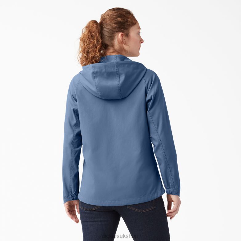 Performance Hooded Jacket Women Dickies Retro Indigo (RI2) 88T842382 Apparel
