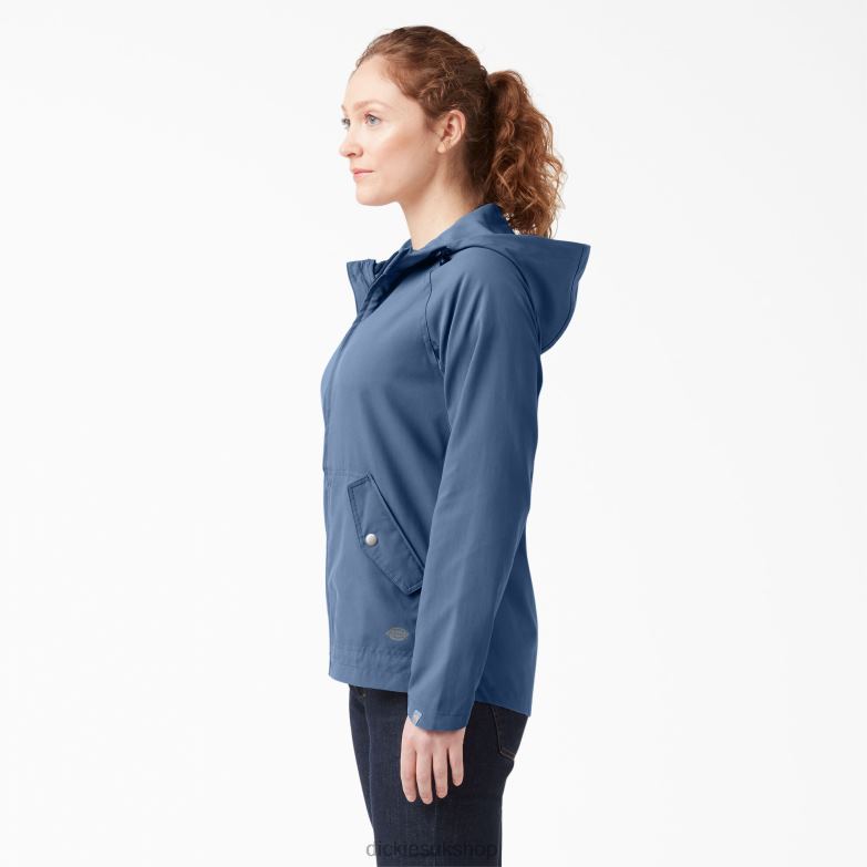 Performance Hooded Jacket Women Dickies Retro Indigo (RI2) 88T842382 Apparel