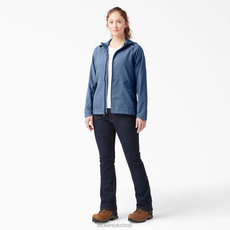 Performance Hooded Jacket Women Dickies Retro Indigo (RI2) 88T842382 Apparel