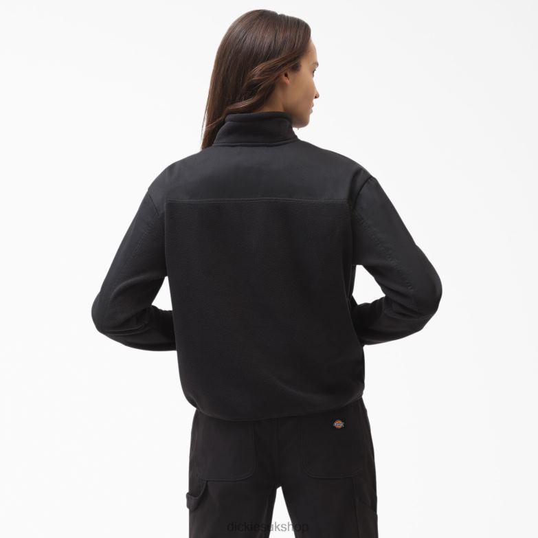 Port Allen Fleece Pullover Women Dickies Black (BKX) 88T842365 Apparel