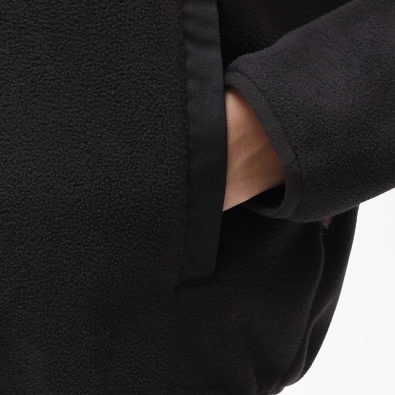 Port Allen Fleece Pullover Women Dickies Black (BKX) 88T842365 Apparel