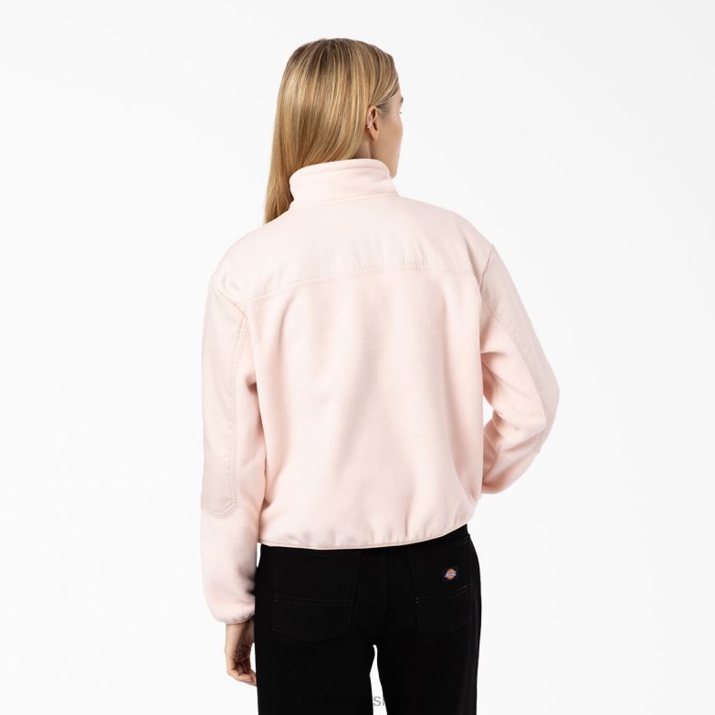Port Allen Fleece Pullover Women Dickies Light Pink (BPI) 88T842366 Apparel