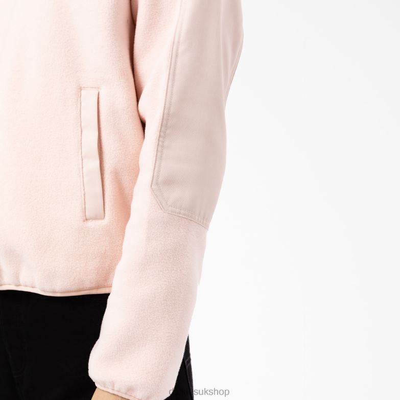 Port Allen Fleece Pullover Women Dickies Light Pink (BPI) 88T842366 Apparel