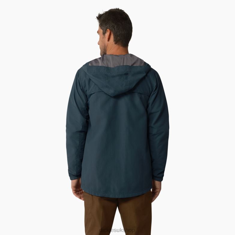 ProTect Cooling Hooded Ripstop Jacket Men Dickies Airforce Blue (AF) 88T841154 Apparel
