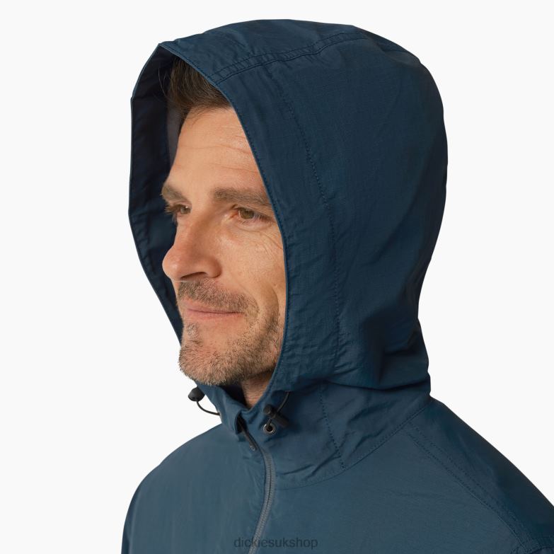 ProTect Cooling Hooded Ripstop Jacket Men Dickies Airforce Blue (AF) 88T841154 Apparel