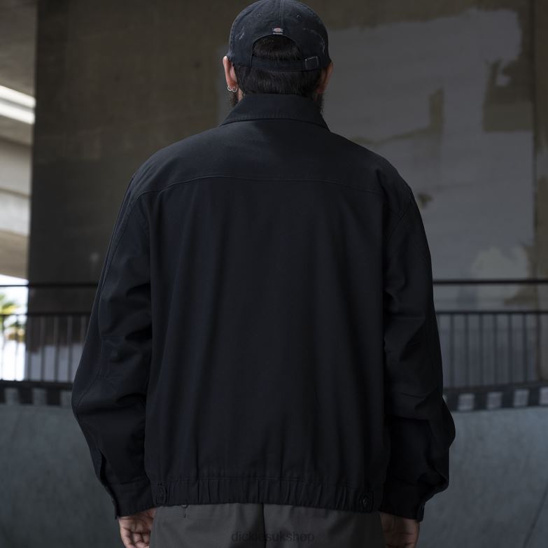 Ronnie Sandoval Eisenhower Jacket Men Dickies Black (BKX) 88T841020 Apparel
