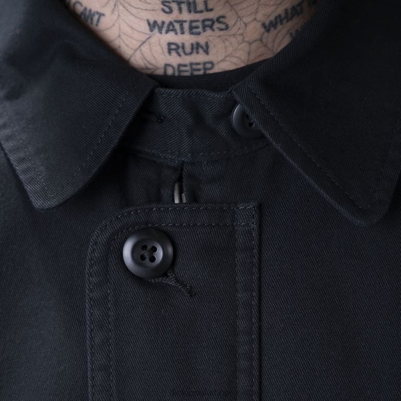 Ronnie Sandoval Eisenhower Jacket Men Dickies Black (BKX) 88T841020 Apparel