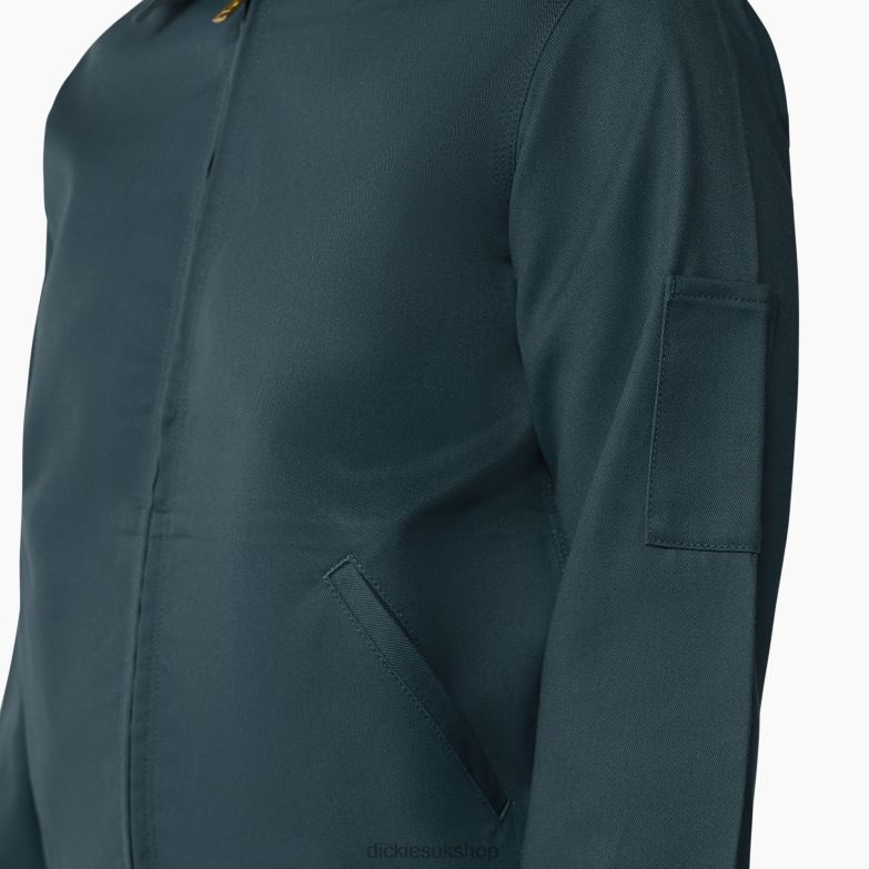 Unlined Eisenhower Jacket Women Dickies Airforce Blue (ASL) 88T841518 Apparel