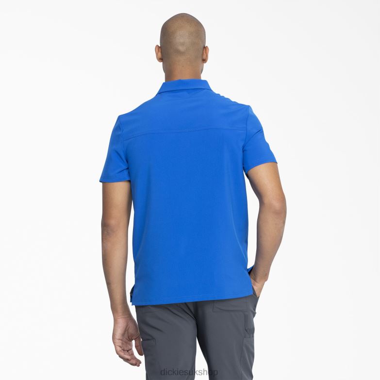 EDS Essentials Medical Polo Shirt Men Dickies Royal Blue (RB) 88T84735 Apparel