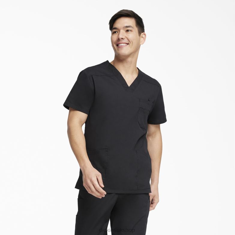 EDS Signature V-Neck Scrub Top Men Dickies Regular 88T841257 Apparel