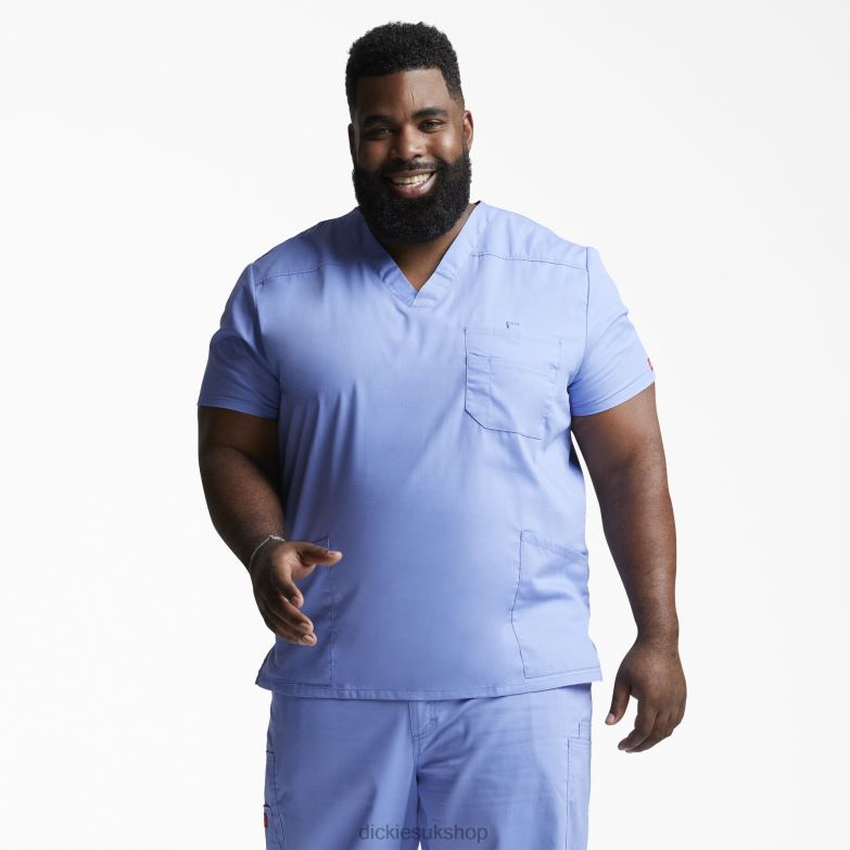 EDS Signature V-Neck Scrub Top Men Dickies Regular 88T841258 Apparel