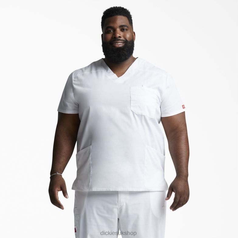 EDS Signature V-Neck Scrub Top Men Dickies Regular 88T841260 Apparel
