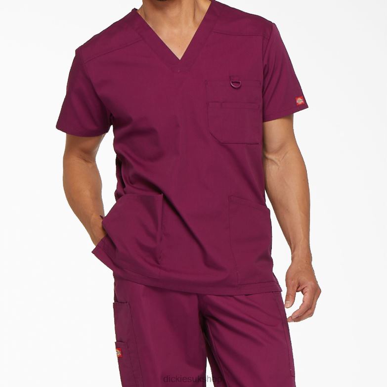 EDS Signature V-Neck Scrub Top Men Dickies Regular 88T841269 Apparel