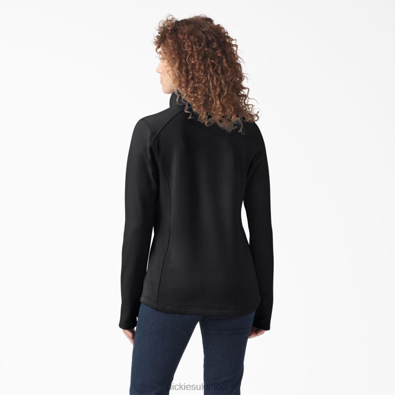 DuraTech Maverick Half-Snap Fleece Women Dickies Black (KBK) 88T842361 Apparel