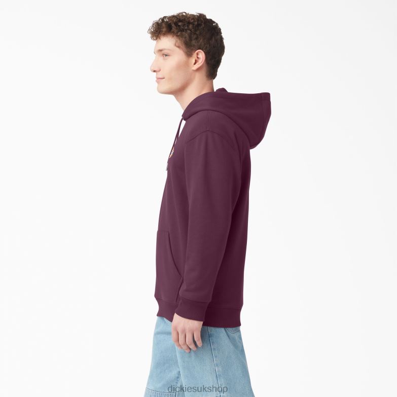 Fleece Embroidered Chest Logo Hoodie Men Dickies Regular 88T841207 Apparel