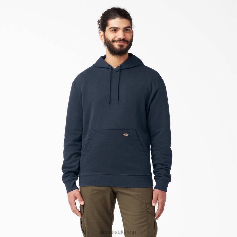 Midweight Fleece Hoodie Men Dickies Dark Navy (DN) 88T84983 Apparel