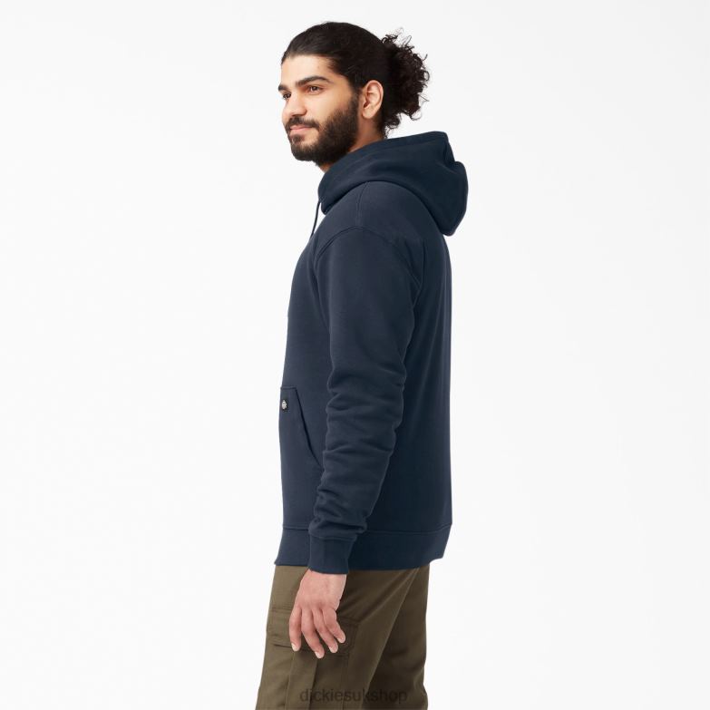 Midweight Fleece Hoodie Men Dickies Dark Navy (DN) 88T84983 Apparel