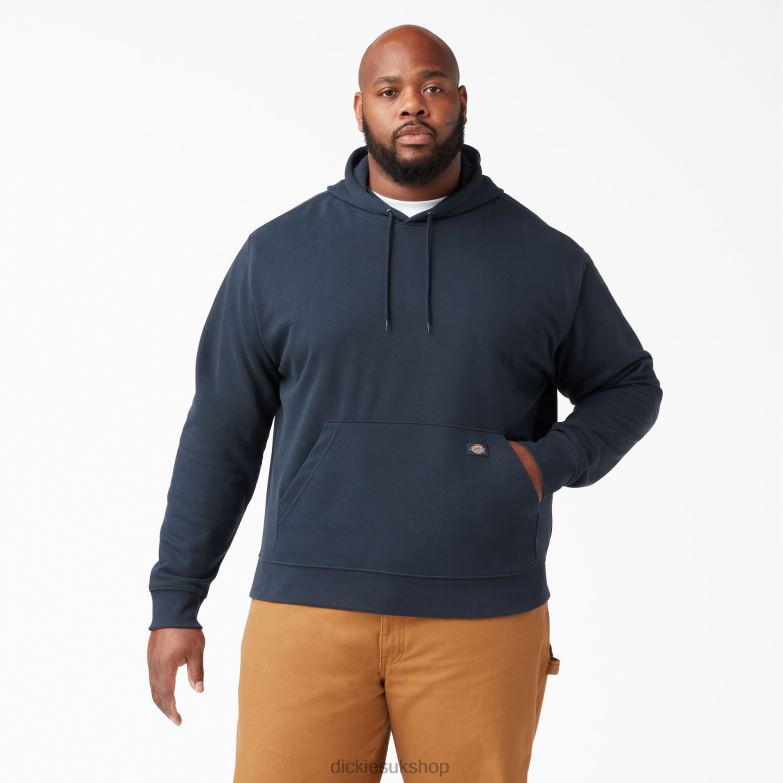 Midweight Fleece Hoodie Men Dickies Dark Navy (DN) 88T84983 Apparel