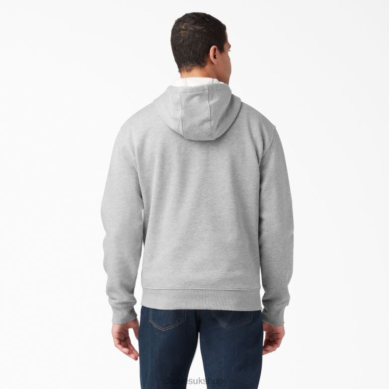 Midweight Fleece Hoodie Men Dickies Heather Gray (HG) 88T84984 Apparel