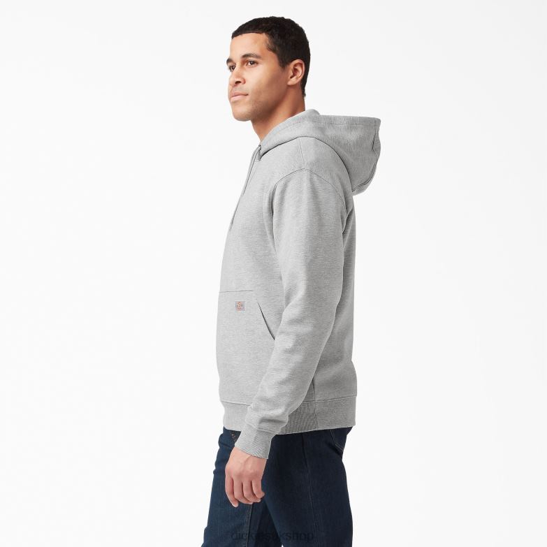 Midweight Fleece Hoodie Men Dickies Heather Gray (HG) 88T84984 Apparel