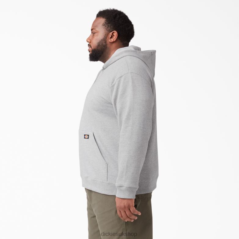 Midweight Fleece Hoodie Men Dickies Heather Gray (HG) 88T84984 Apparel