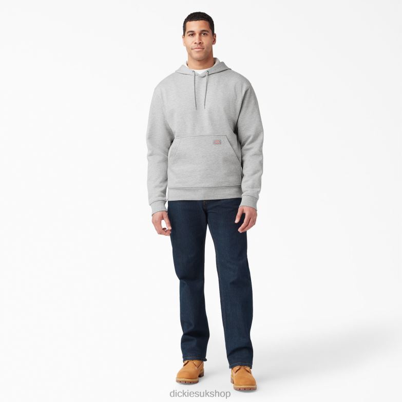 Midweight Fleece Hoodie Men Dickies Heather Gray (HG) 88T84984 Apparel
