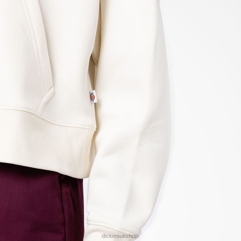 Oakport Zip Hoodie Women Dickies Cream (CR9) 88T842317 Apparel