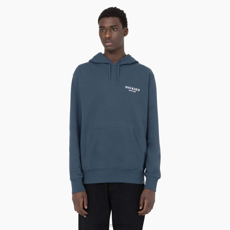 Oatfield Hoodie Men Dickies Airforce Blue (AF) 88T841169 Apparel